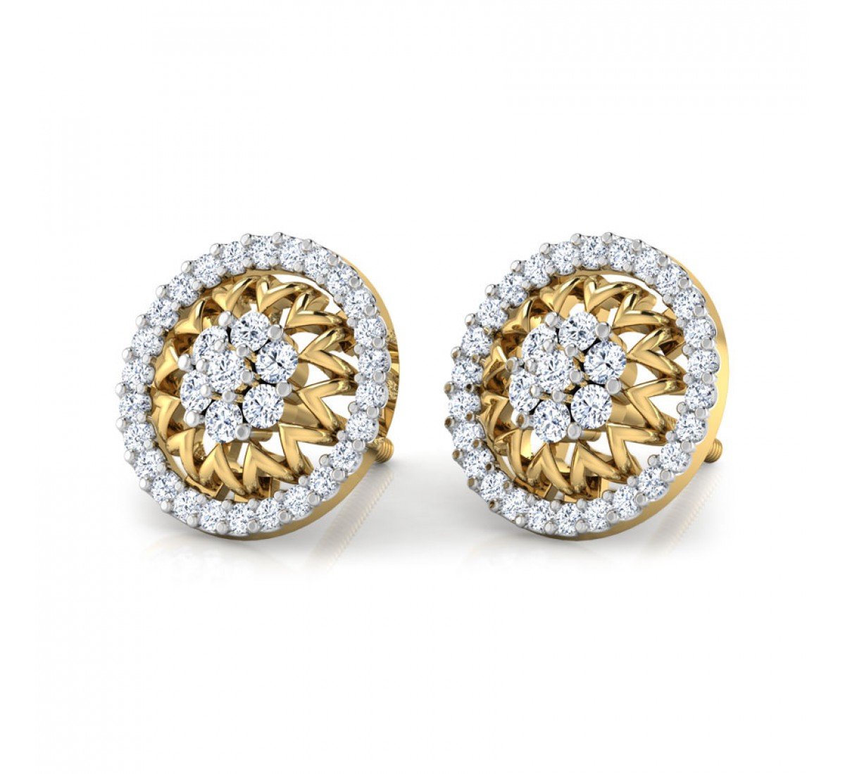 Absinthe Daimond Earrings