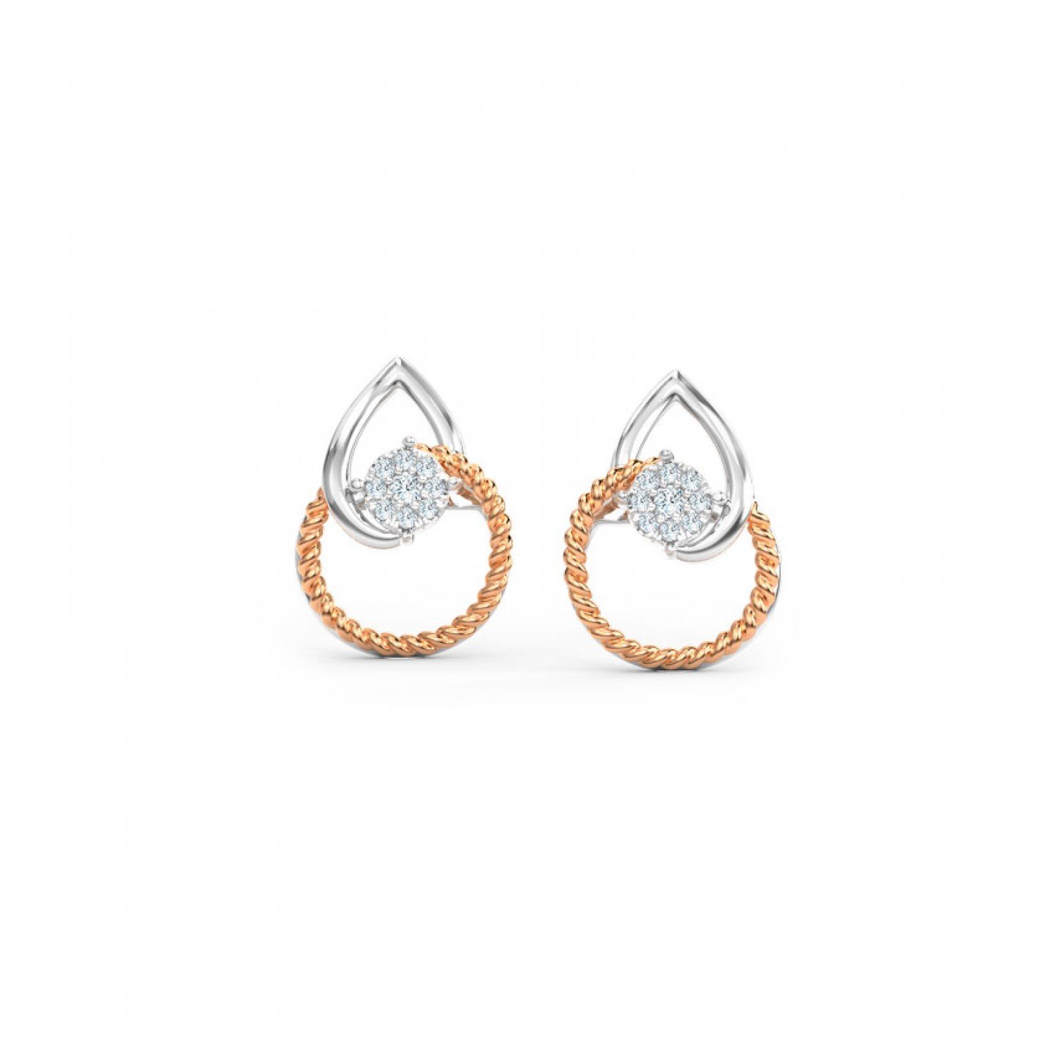 Alpenglo Diamond Earrings