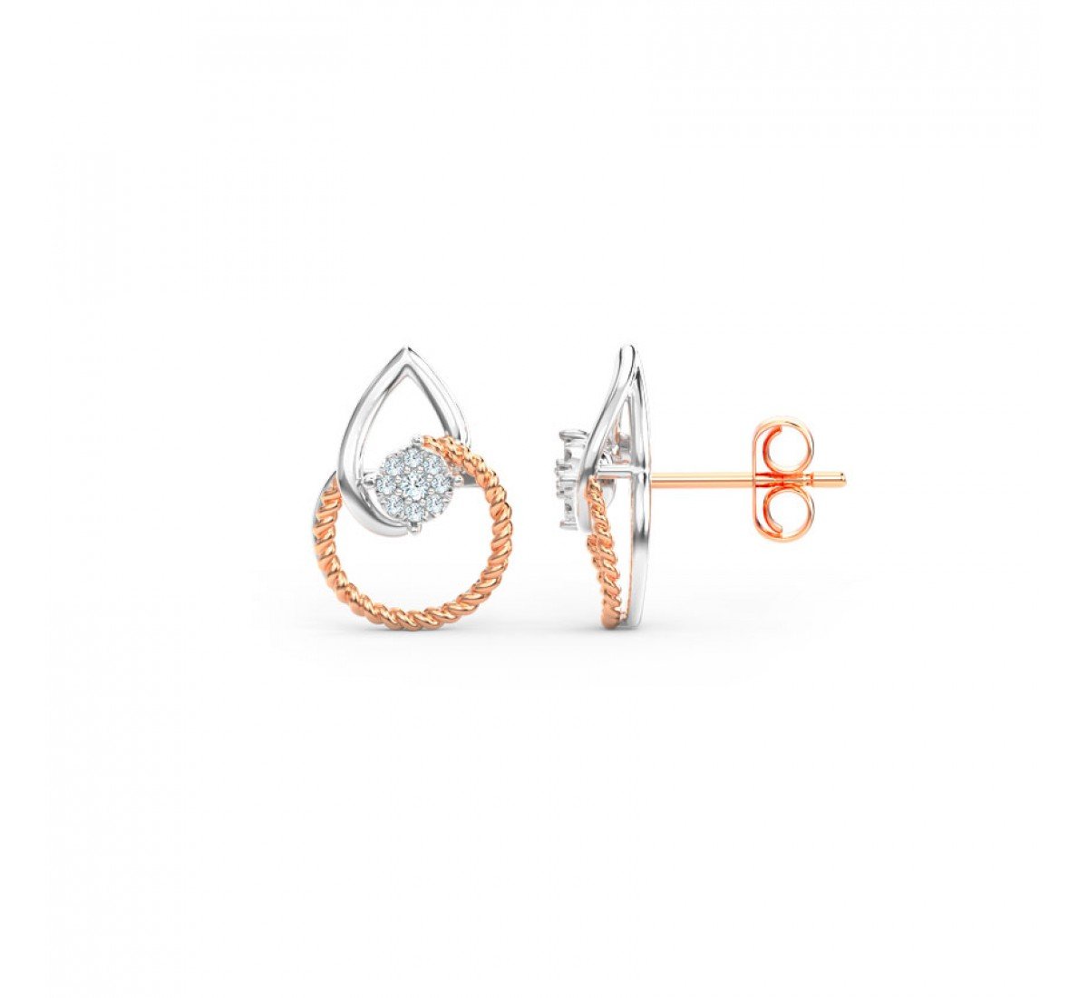 Alpenglo Diamond Earrings