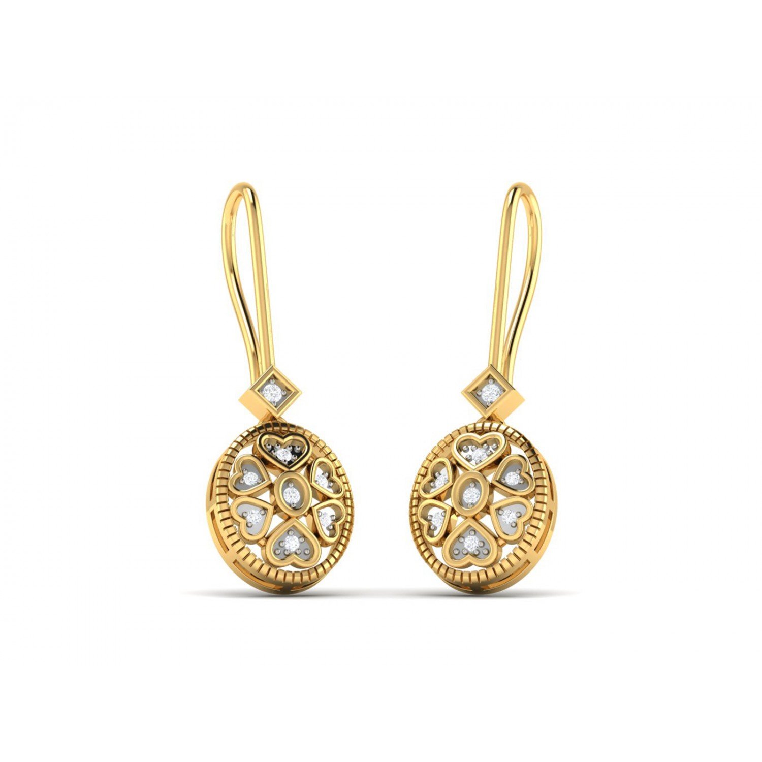 Aalifa Try Diamond Earrings Aalifa Try Diamond Earrings