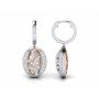 Poire Out Diamond Earrings