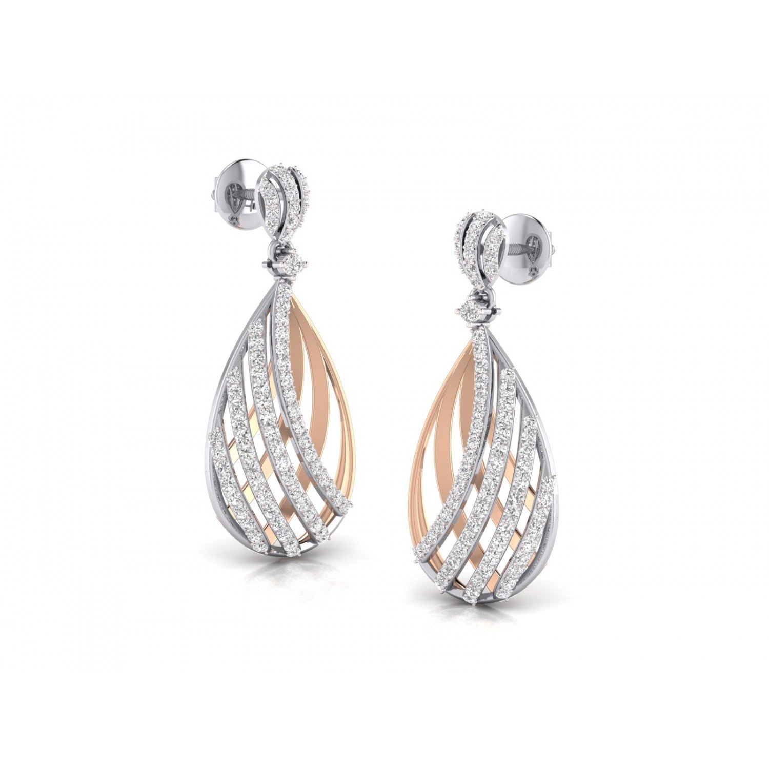 Zenith Alocasia Diamond Earrings