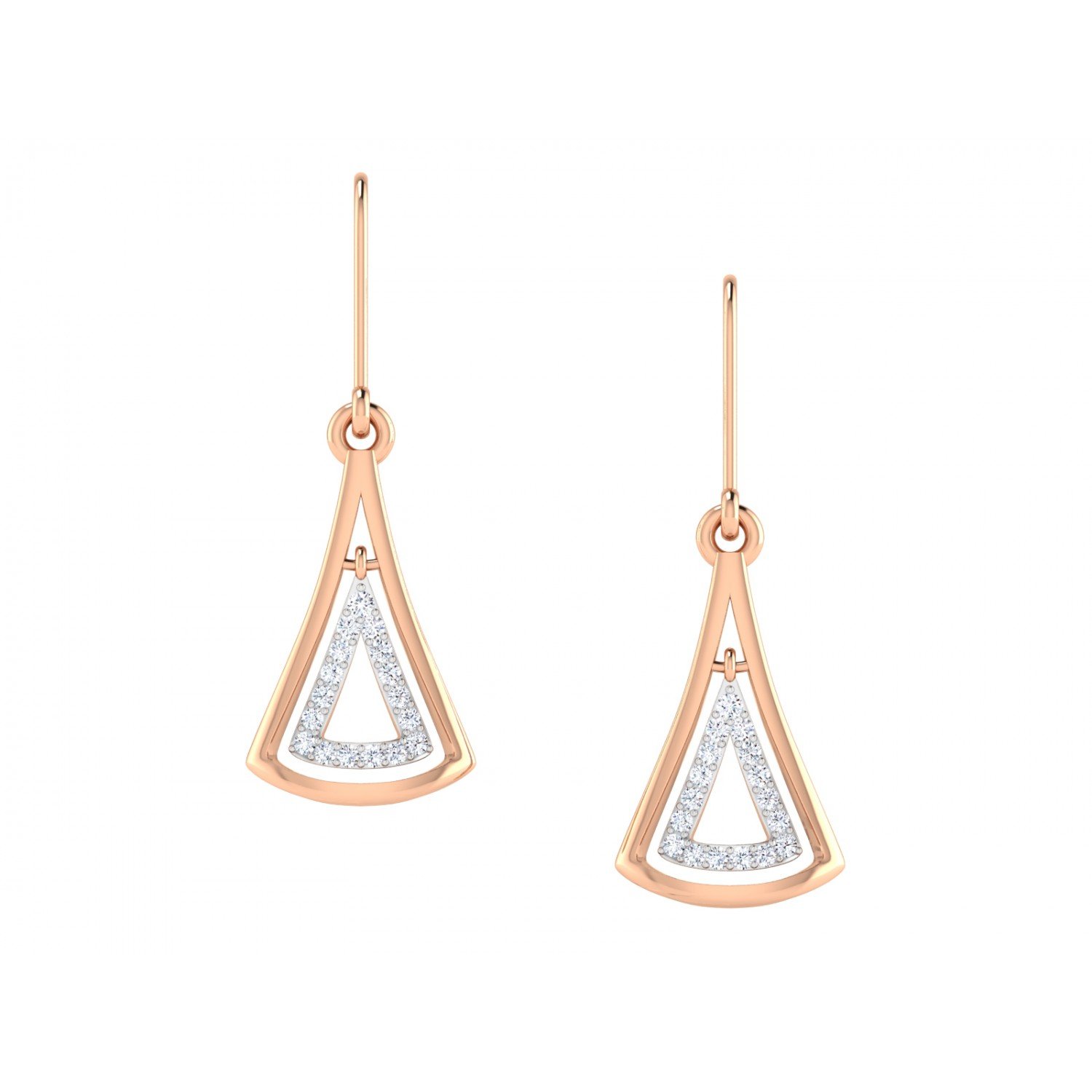 Nizana Verve Diamond Earrings