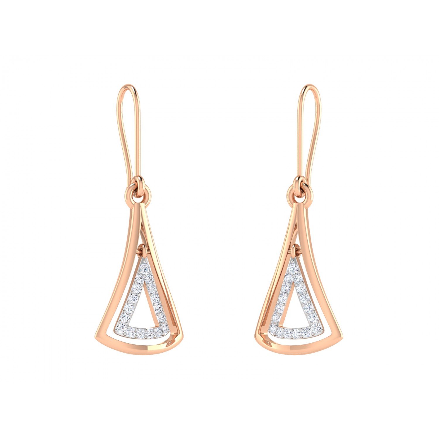 Nizana Verve Diamond Earrings