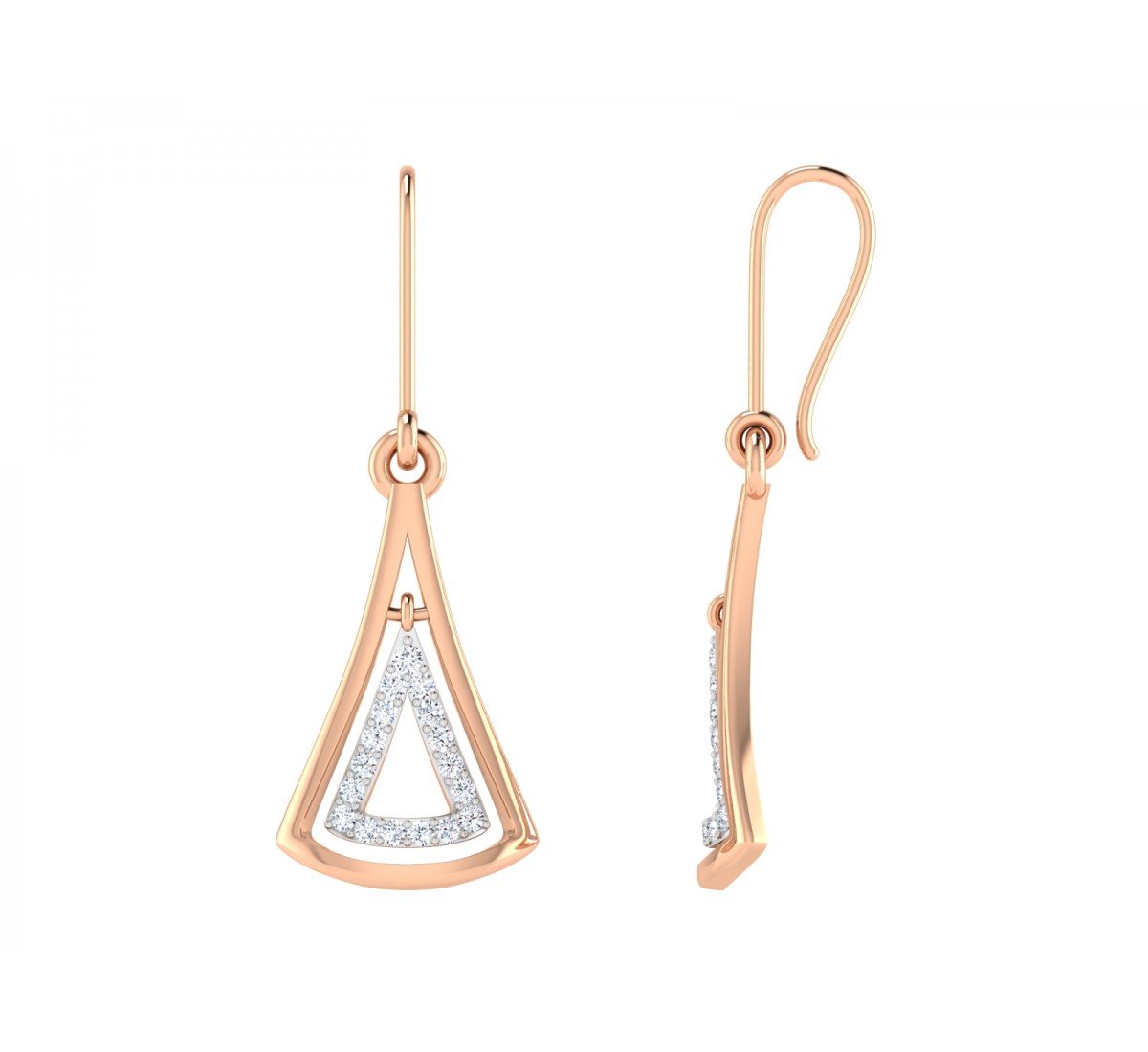 Nizana Verve Diamond Earrings
