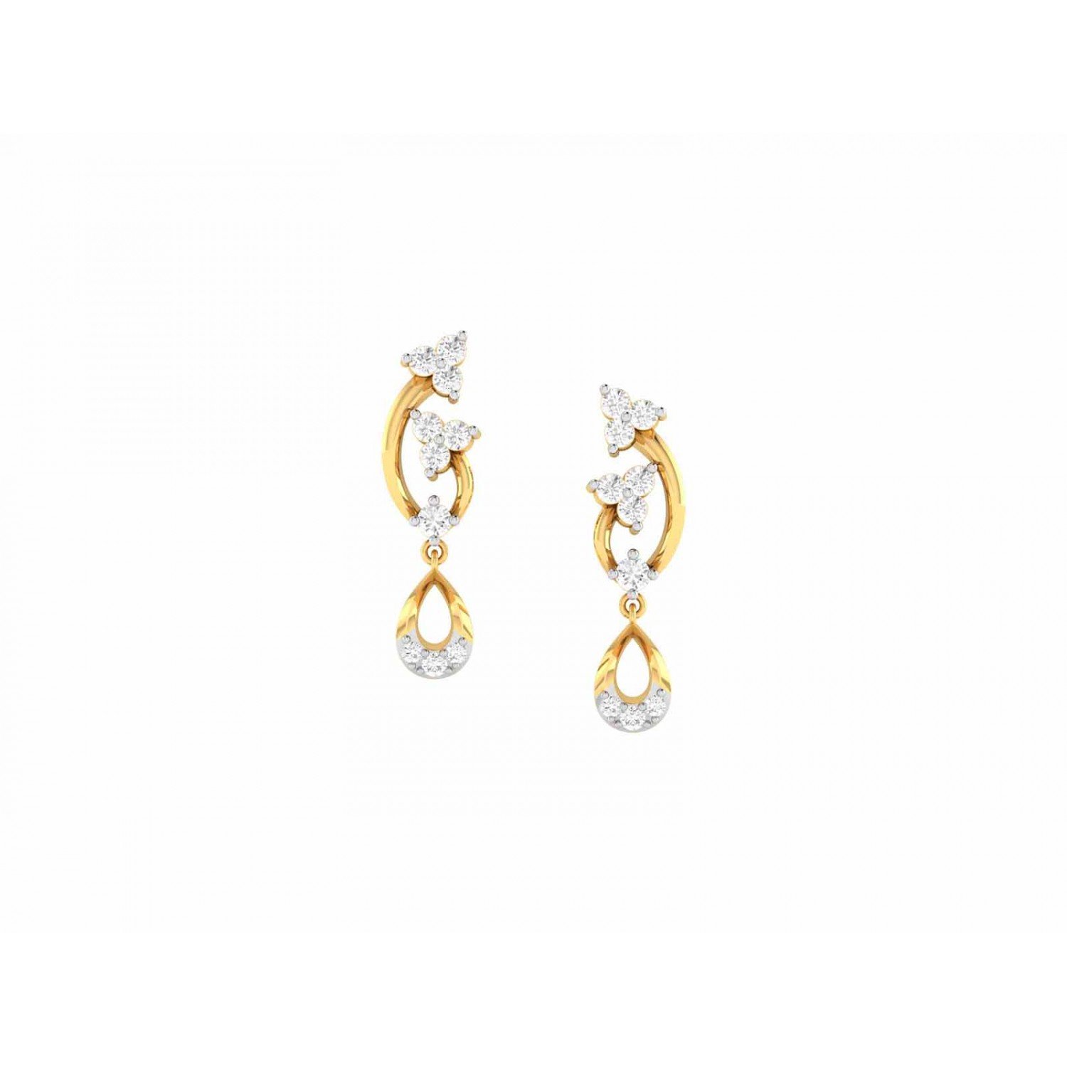 Reverie Cascade Diamond Earrings