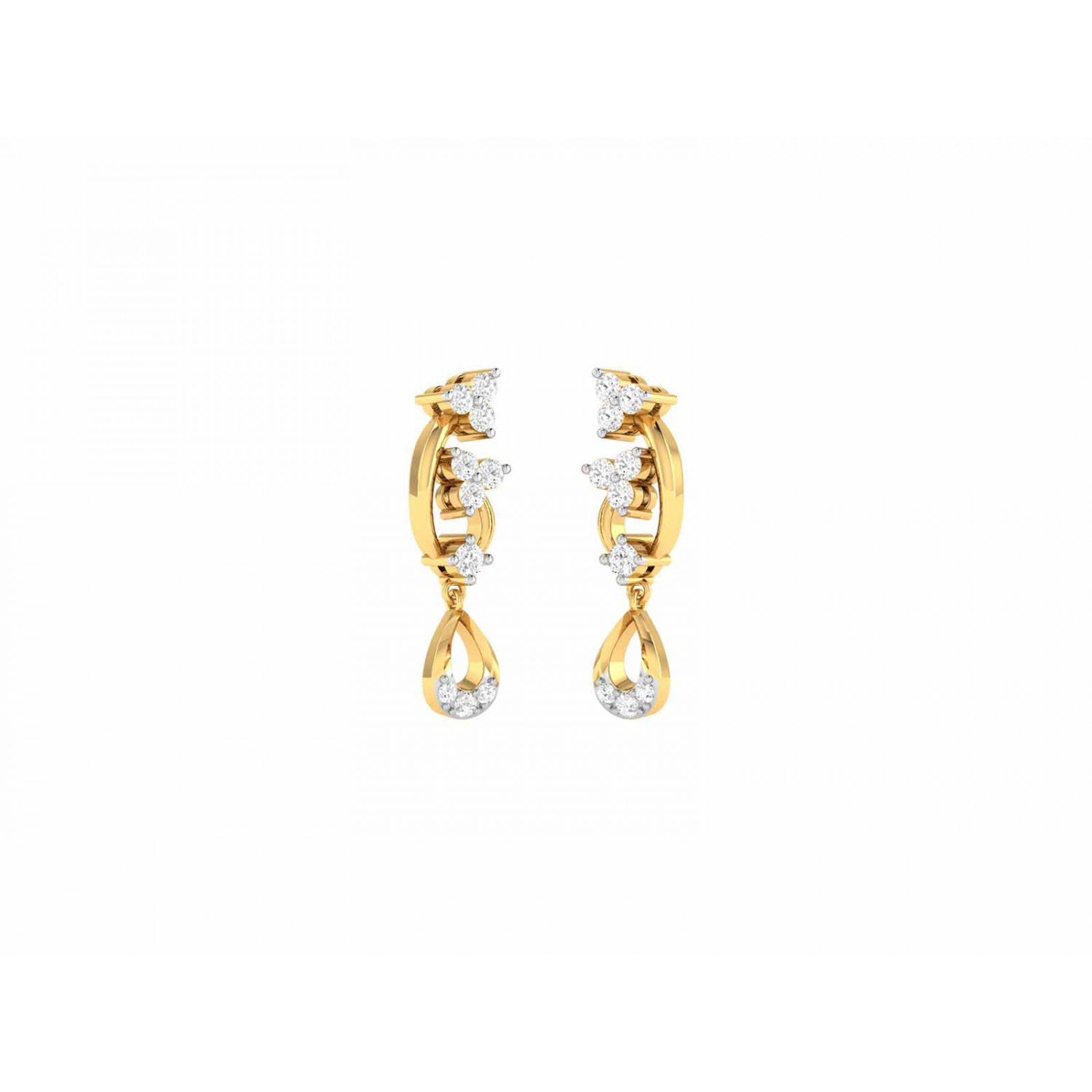 Reverie Cascade Diamond Earrings