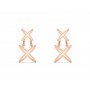 Azure Wingring Gold Earrings
