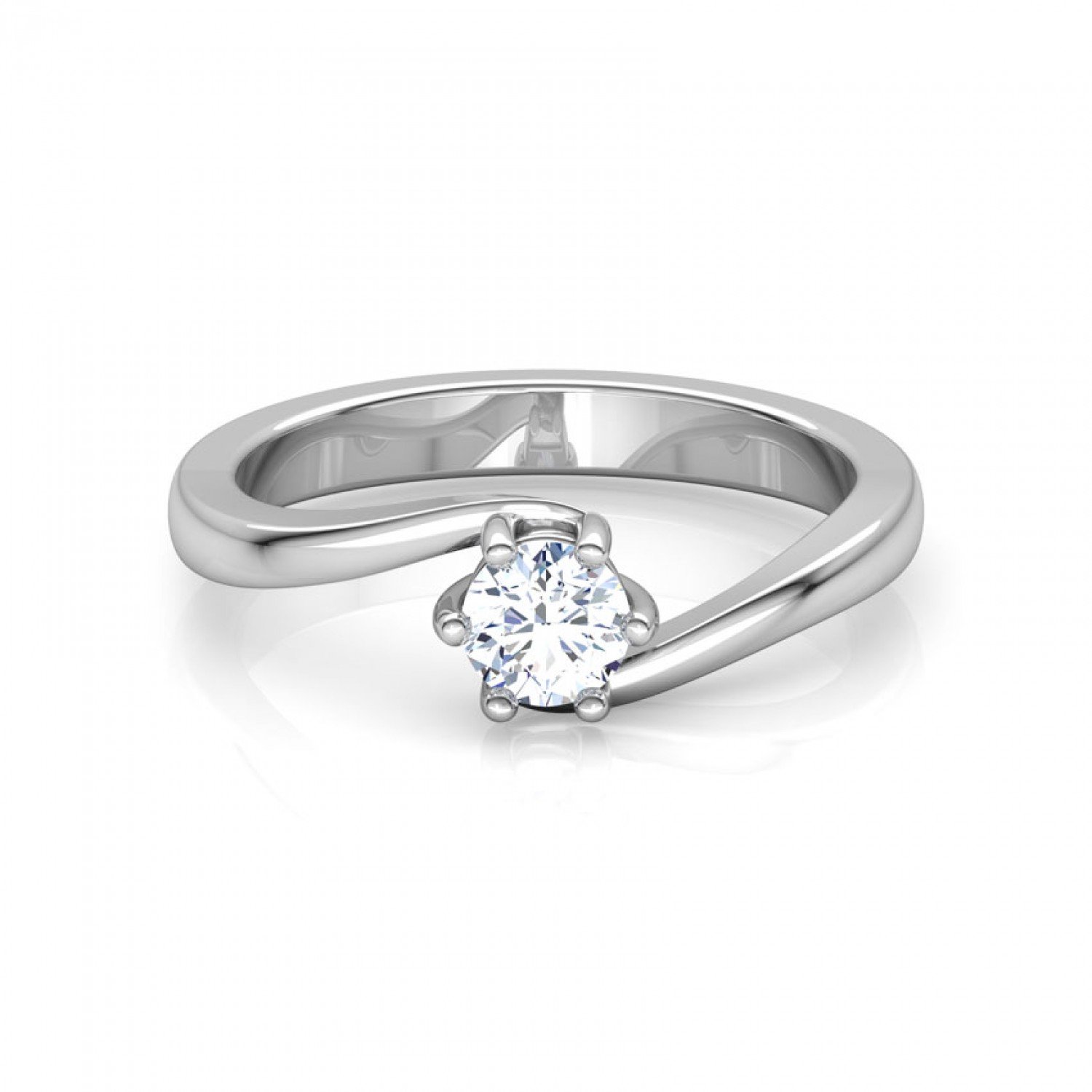 Ample Solitaire Diamond Ring Ample Solitaire Diamond Ring