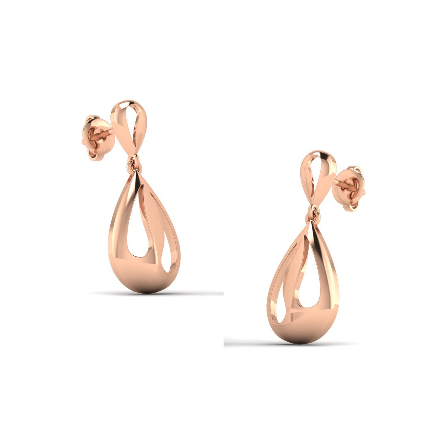 Celestia Fadona Gold Earrings
