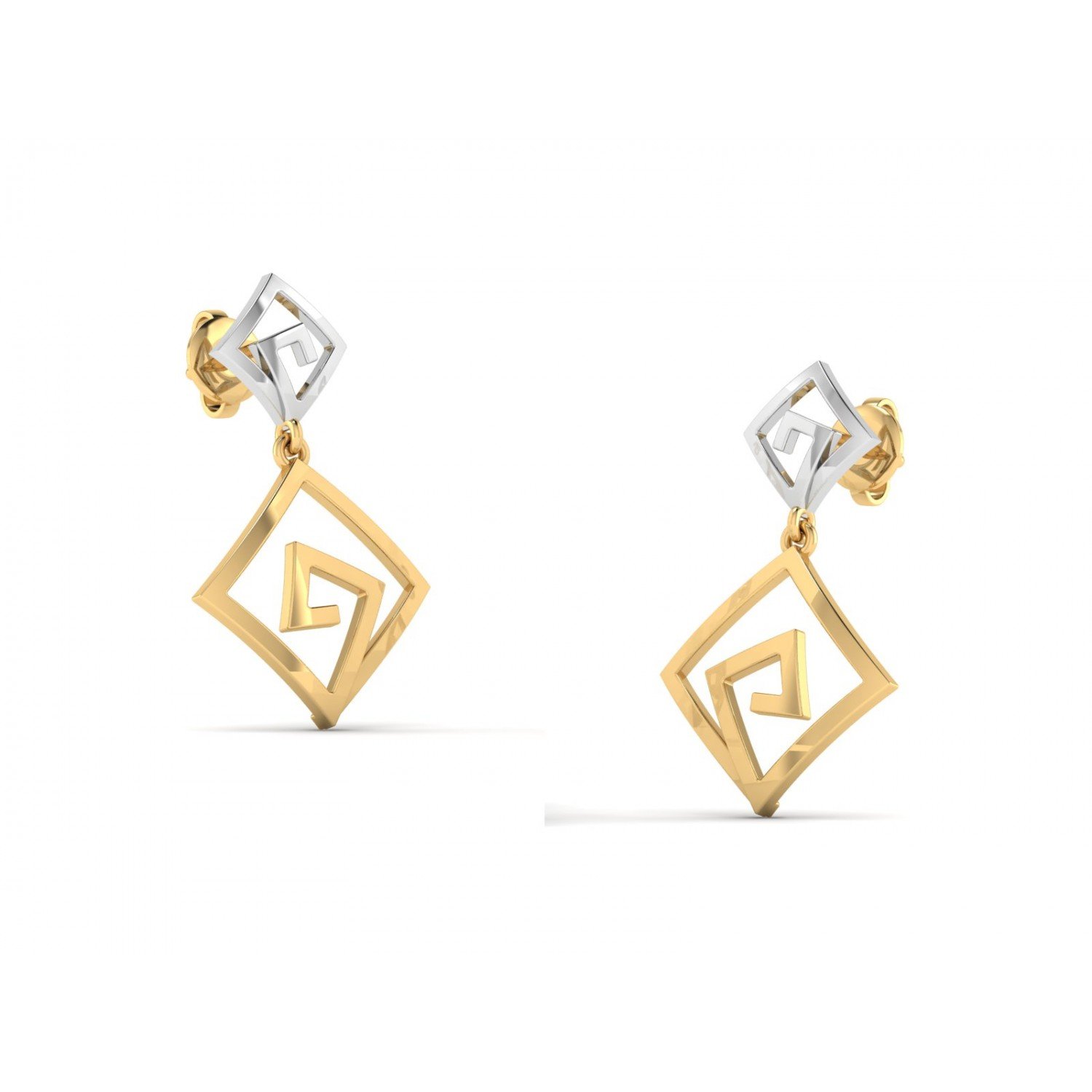 Azurea Umer Gold Earrings Azurea Umer Gold Earrings