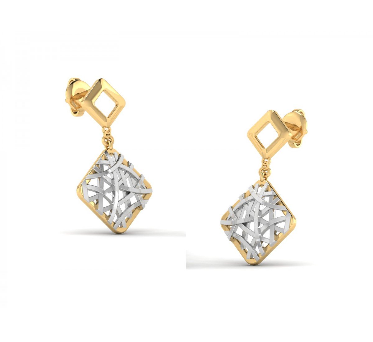 Vibha Niyomi Gold Earrings
