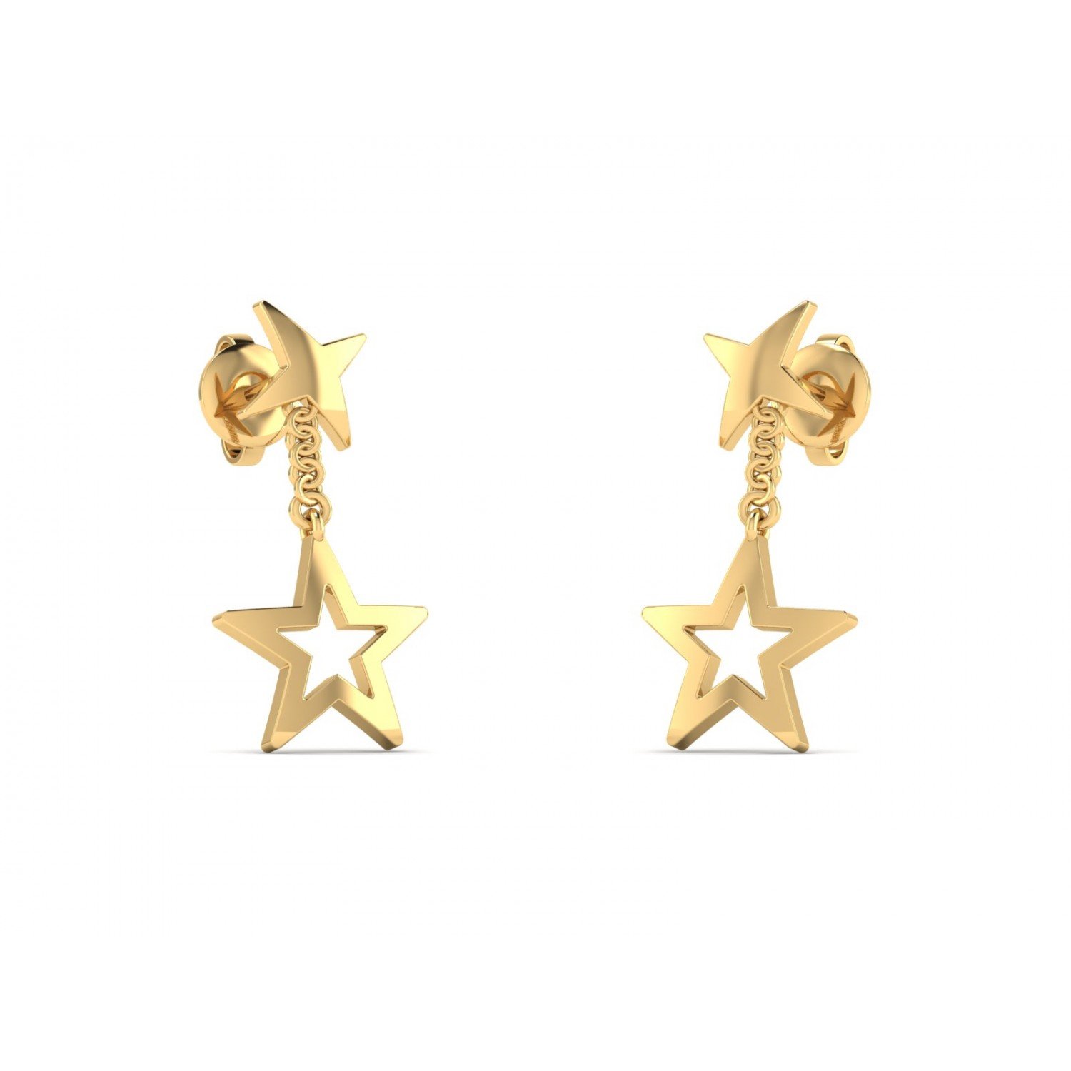 Odysseyize Gitali Gold Earrings