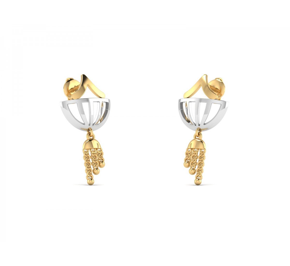 Vibrance Regalia Gold Earrings