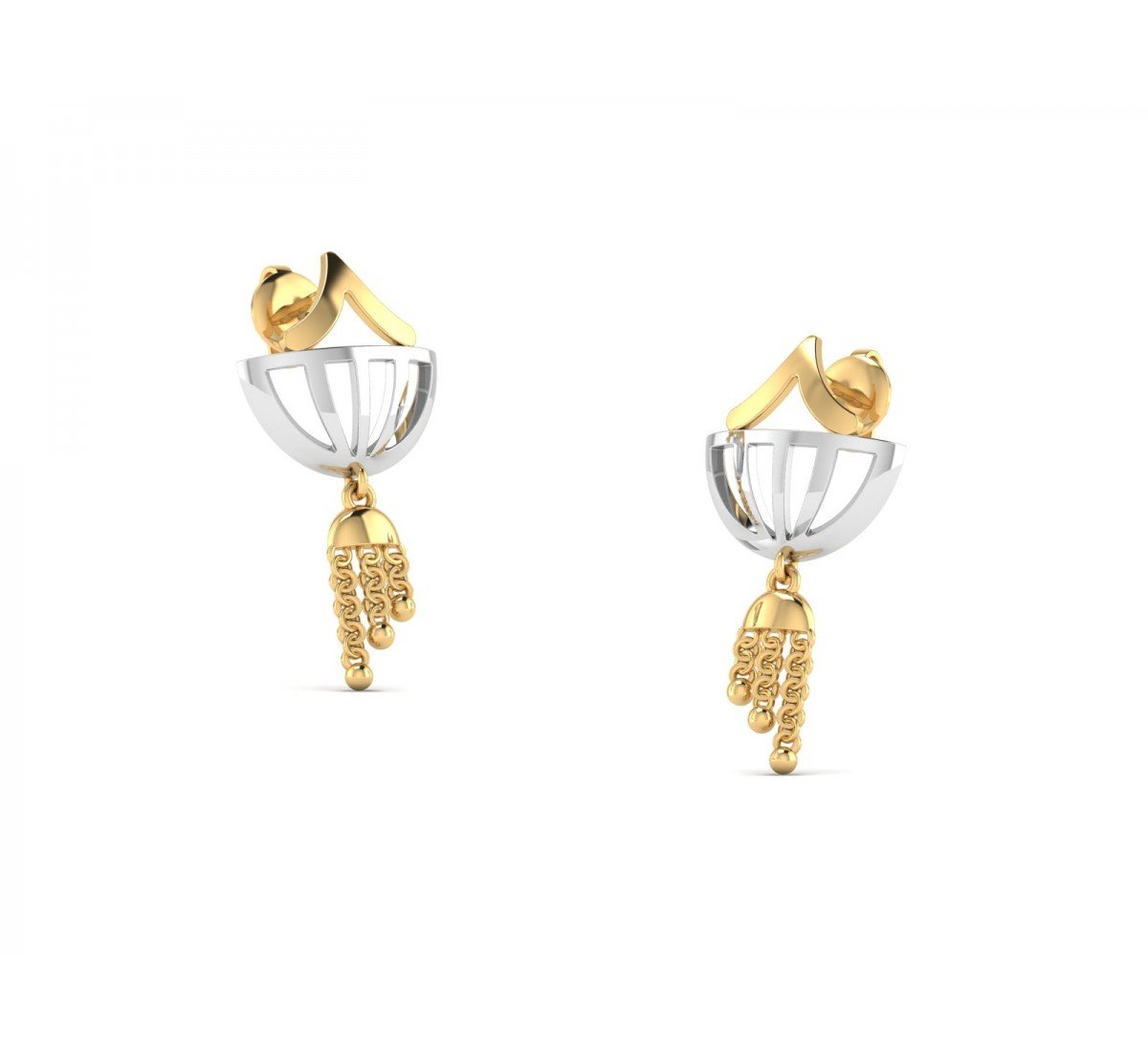 Vibrance Regalia Gold Earrings