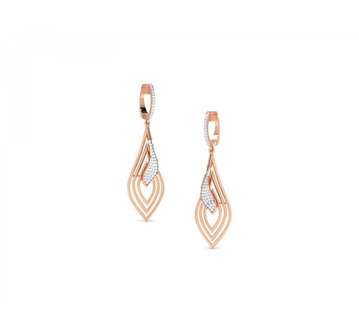 Stranded Ethereal Diamond Earrings