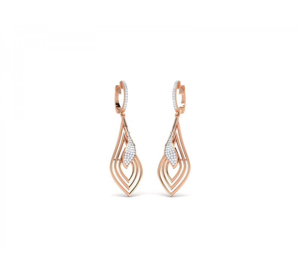 Stranded Ethereal Diamond Earrings