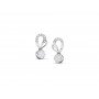 Suave Ornate Diamond Earrings