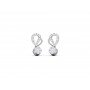 Suave Ornate Diamond Earrings