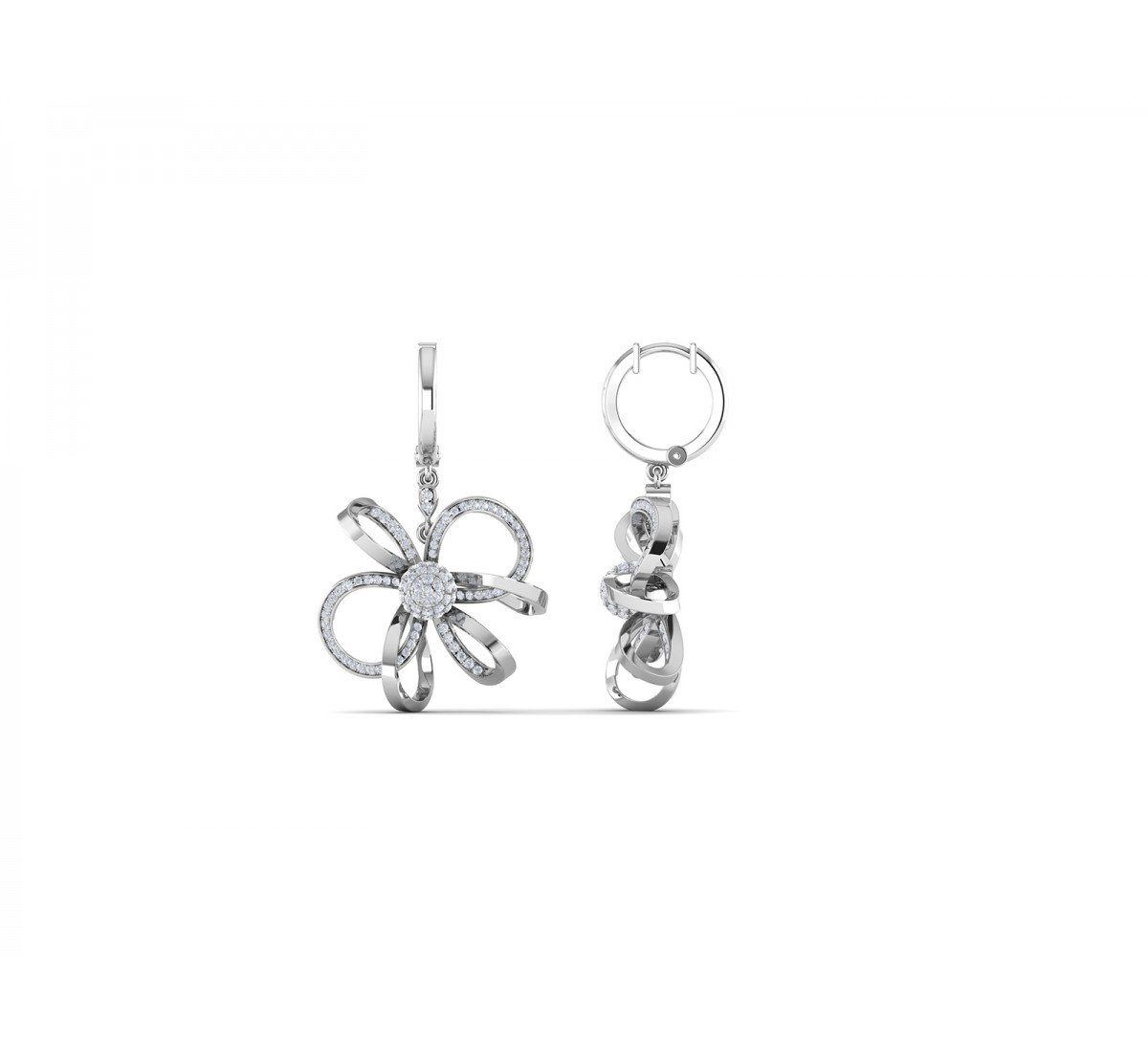 Jovita Sheathe Diamond Earrings