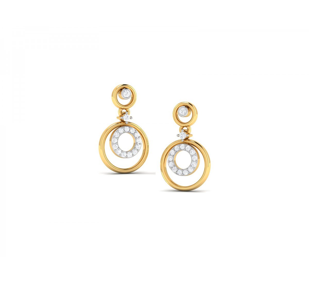 Mirth Phlox Diamond Earrings
