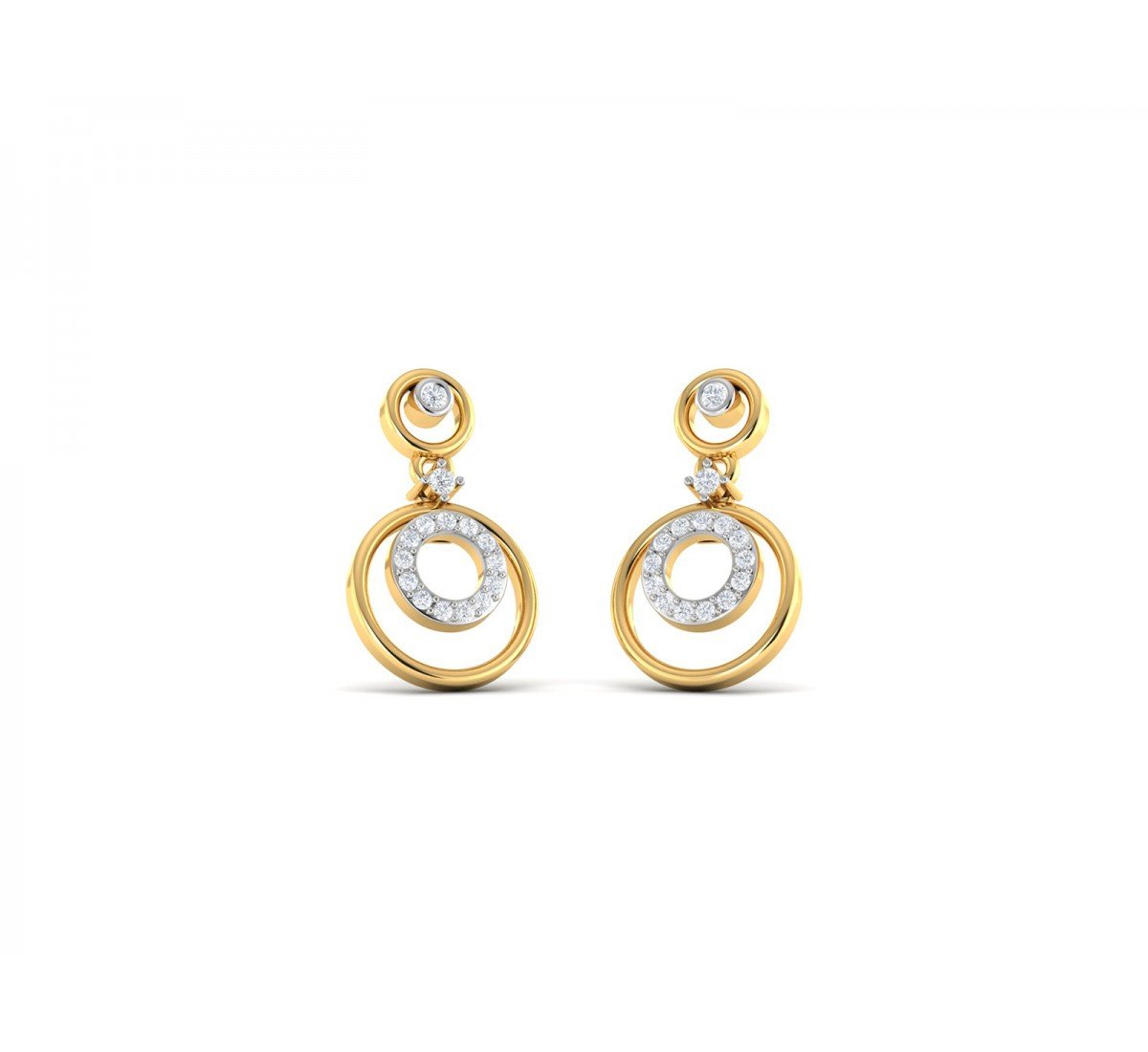 Mirth Phlox Diamond Earrings