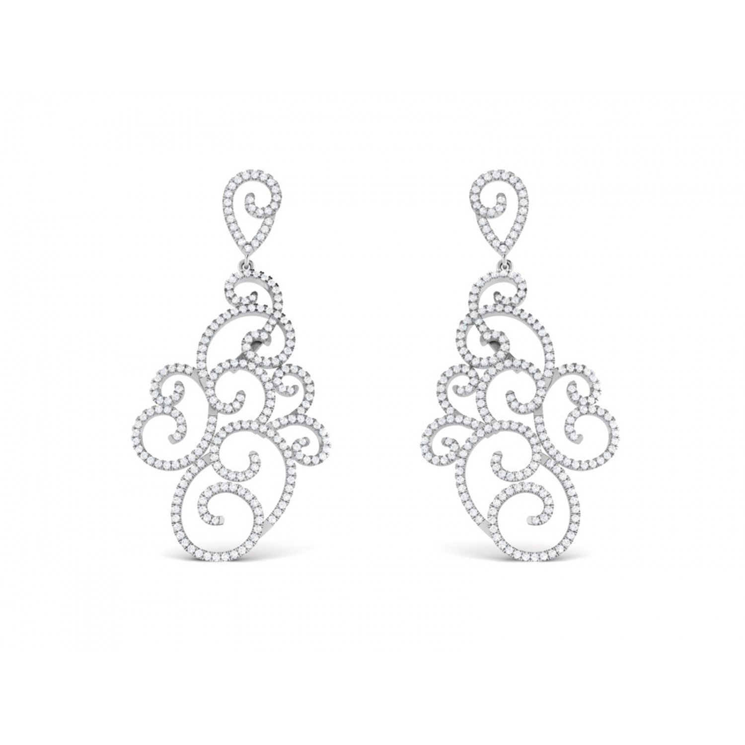 Adora Eesha Diamond Earrings Adora Eesha Diamond Earrings