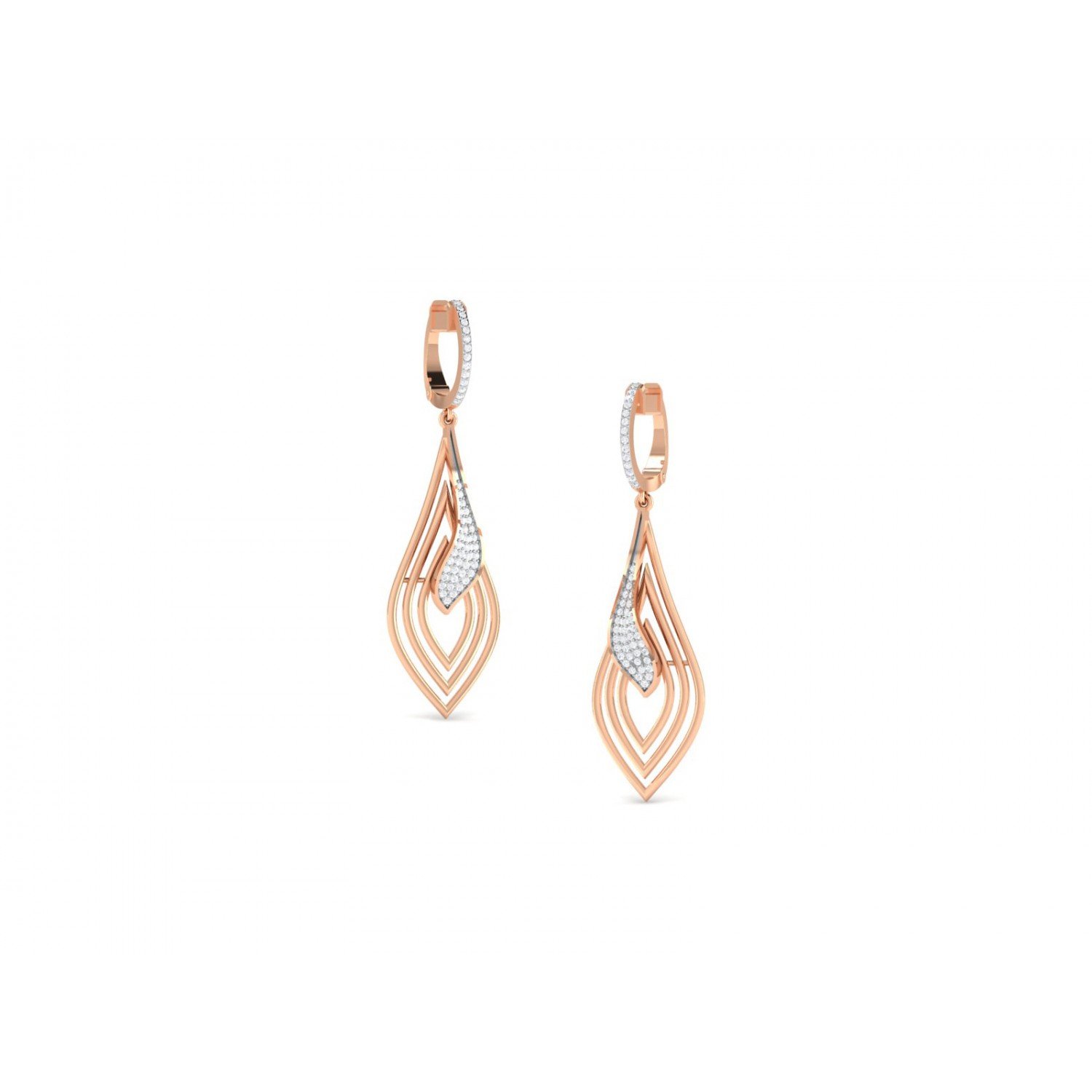 Trinity Elavra Diamond Earrings