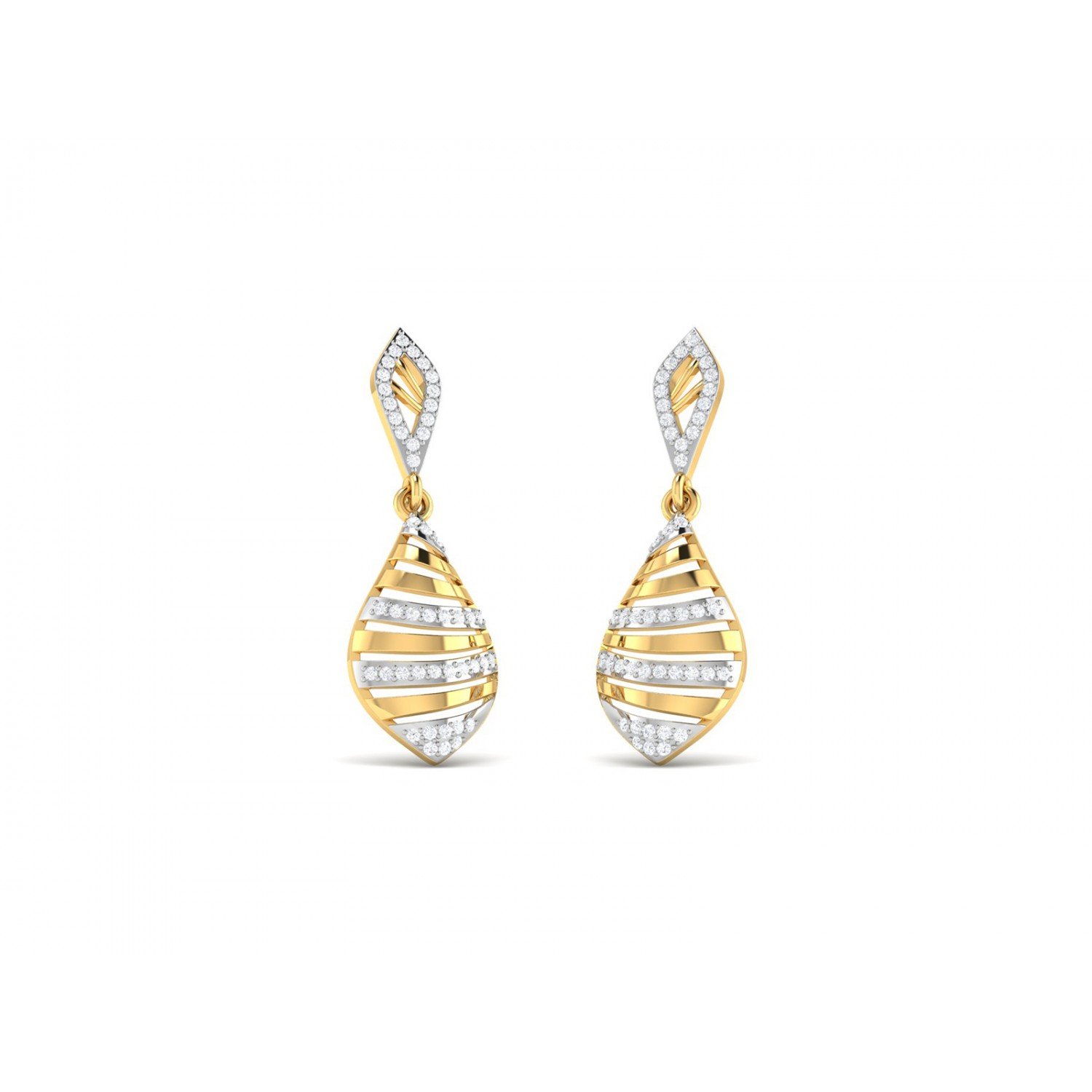 Reflective Feba Diamond Earrings