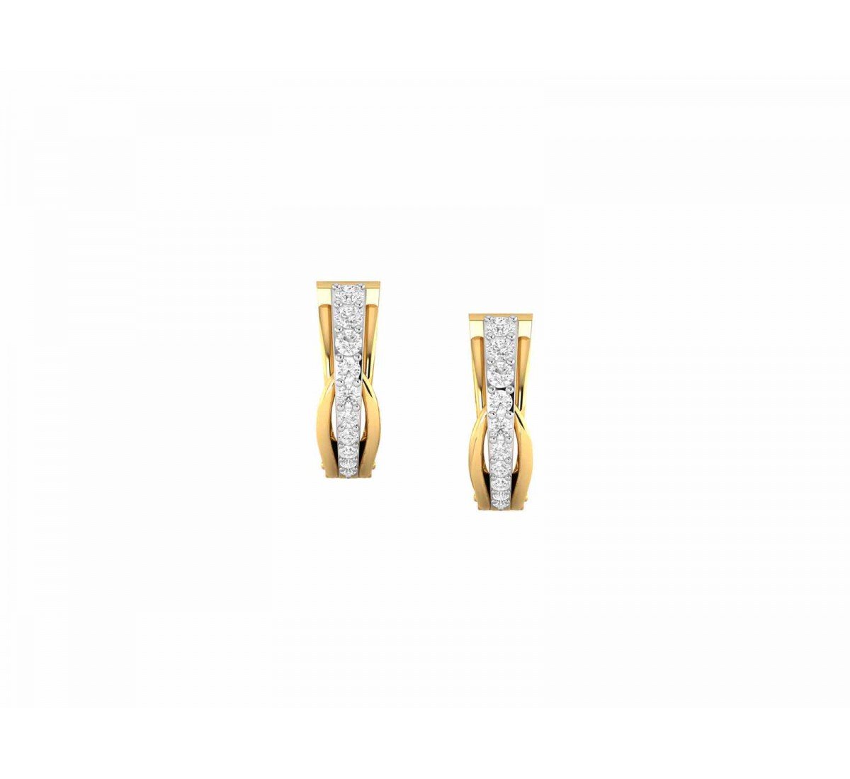 Val Tassel Diamond Earrings