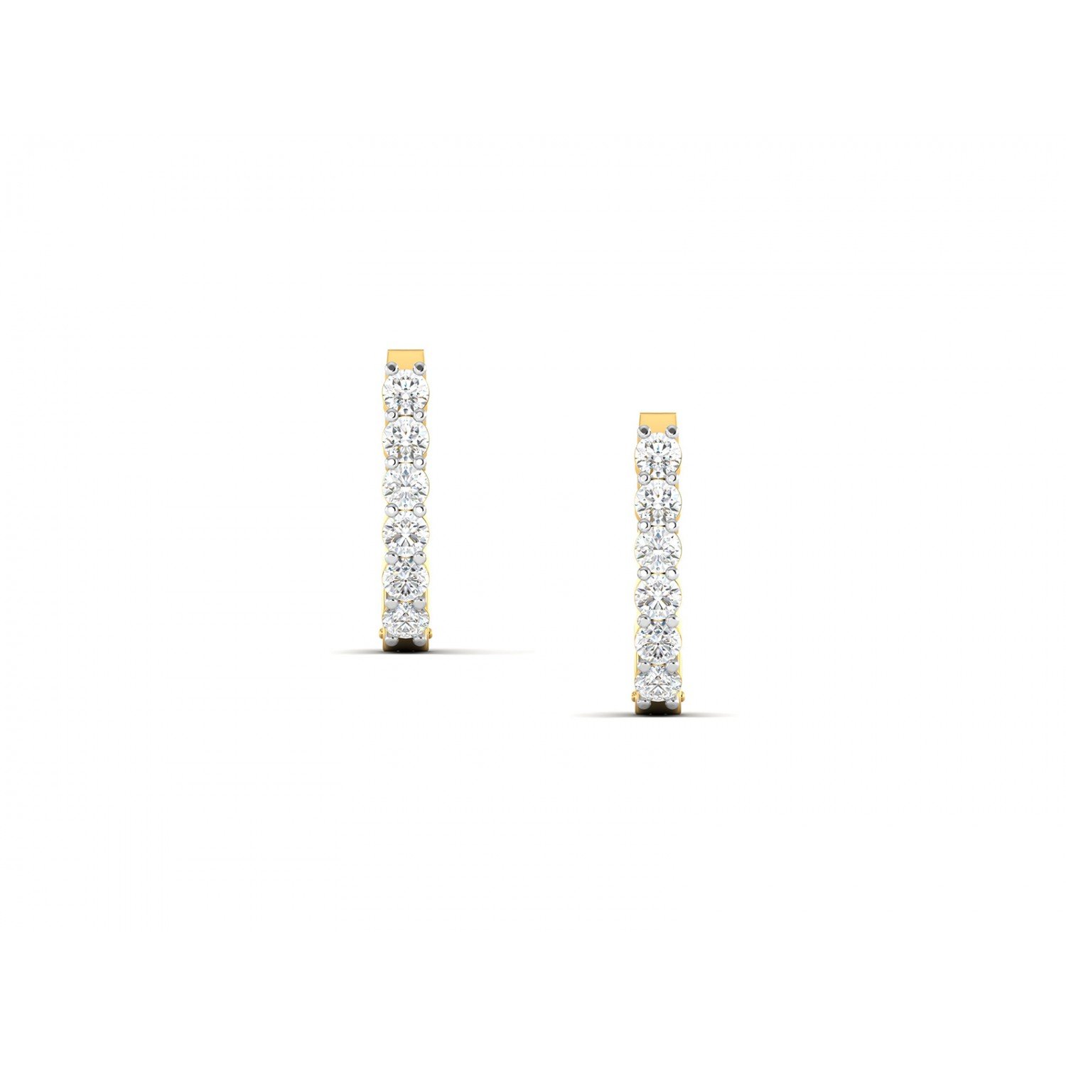 Alaina Nebulous Diamond Earrings