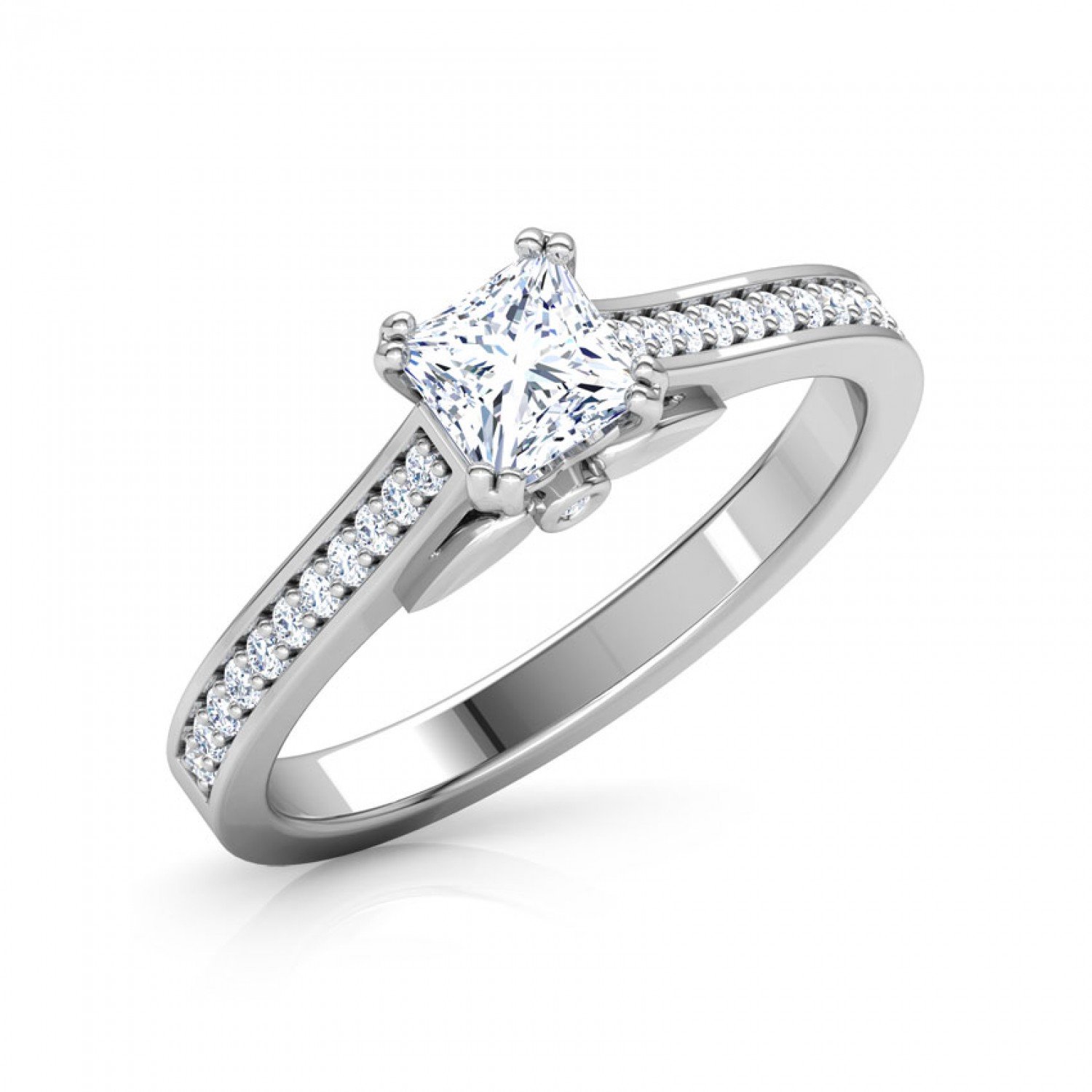 Resplendent Solitaire Diamond Ring Resplendent Solitaire Diamond Ring