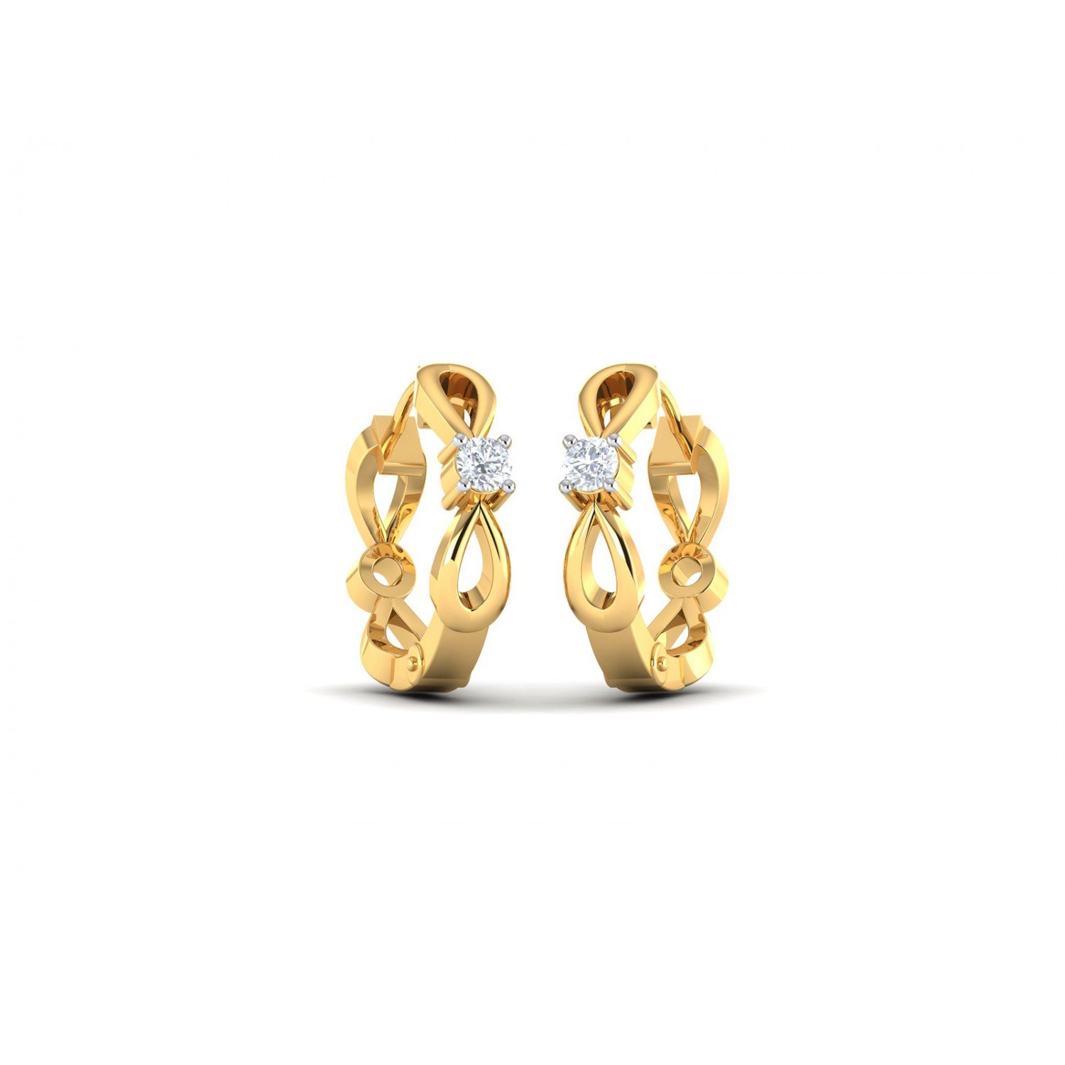 Miloni Clematis Diamond Earrings