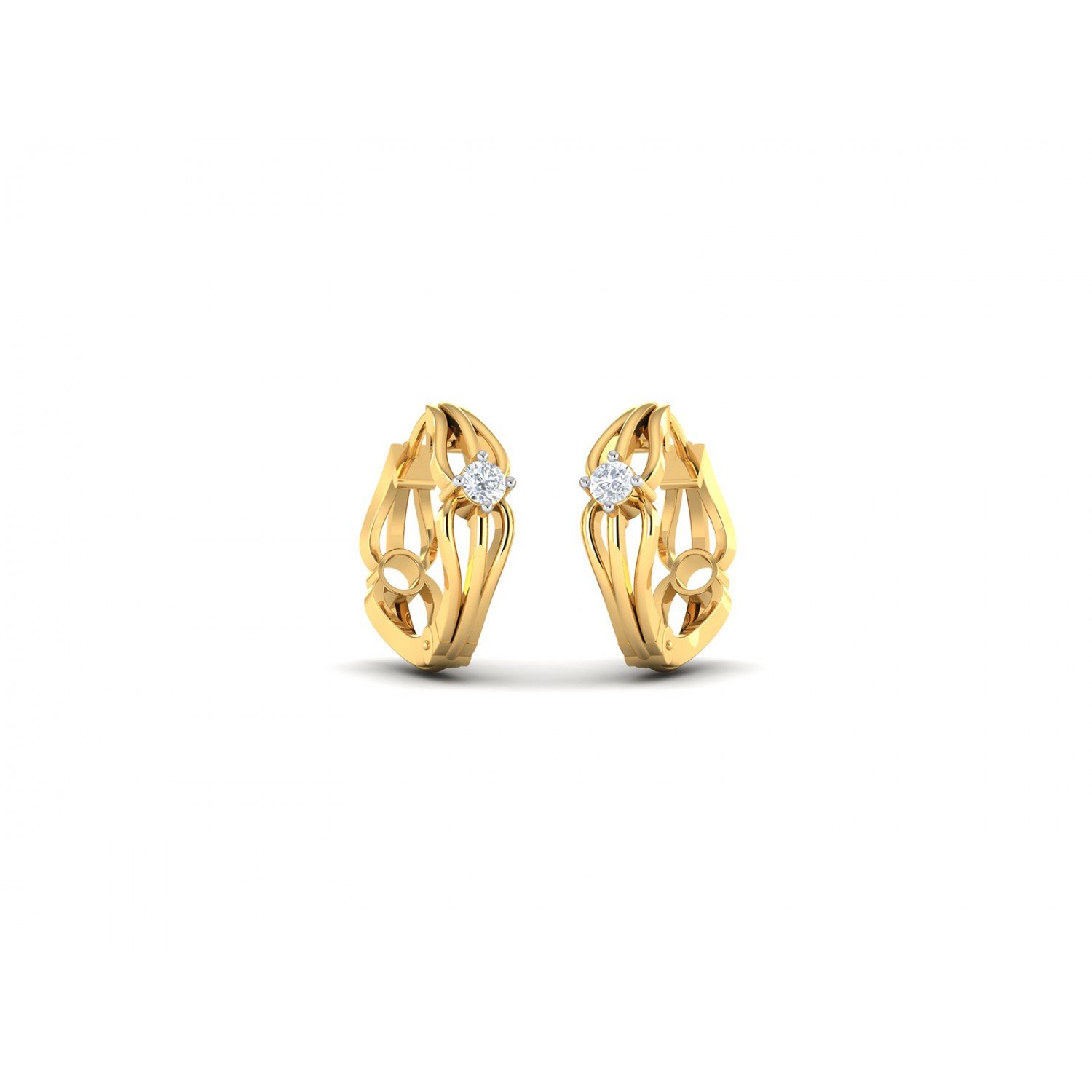 Parnika Cluster Diamond Earrings