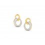Sheathe Diamond Earrings