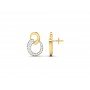 Sheathe Diamond Earrings