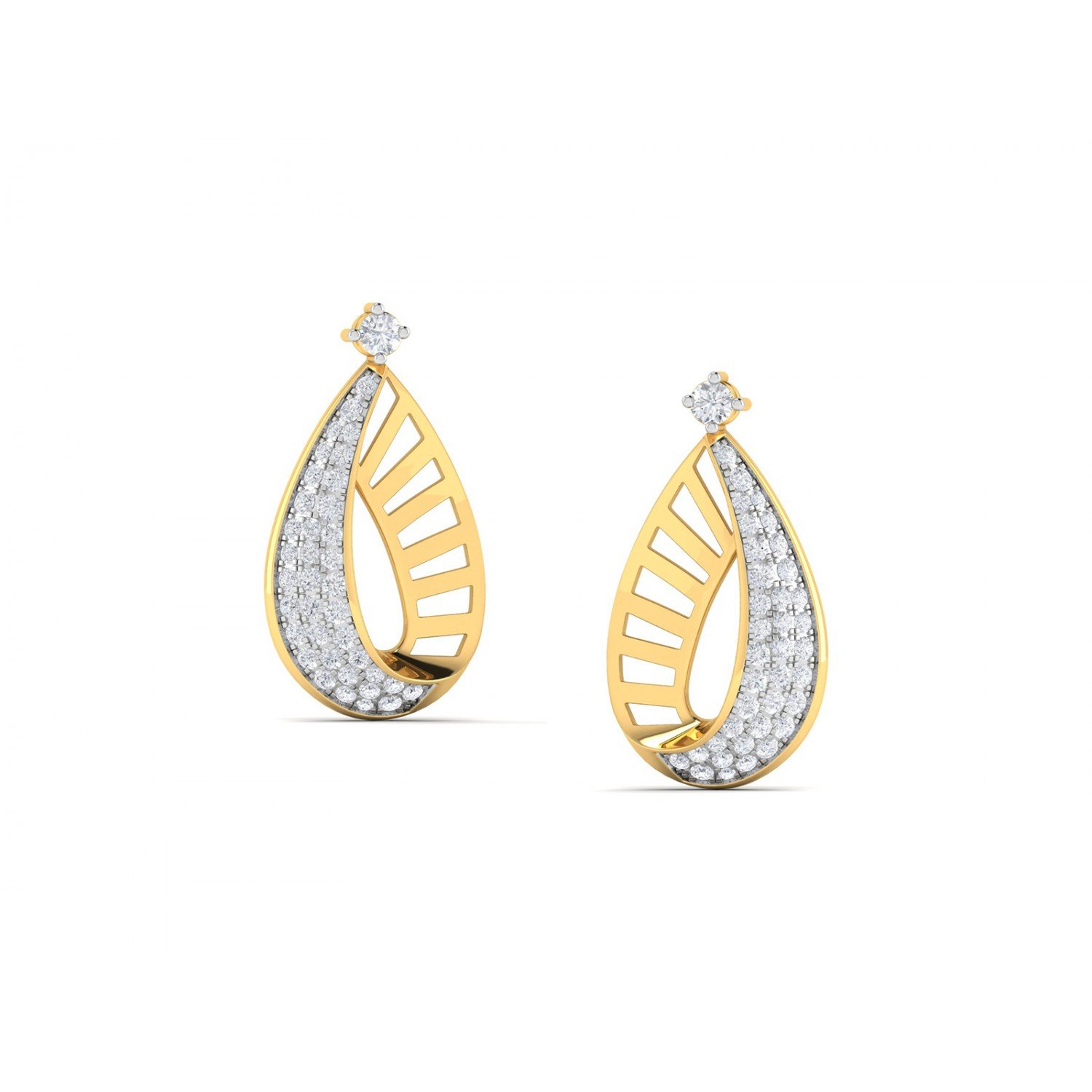 Subtle Diamond Earrings