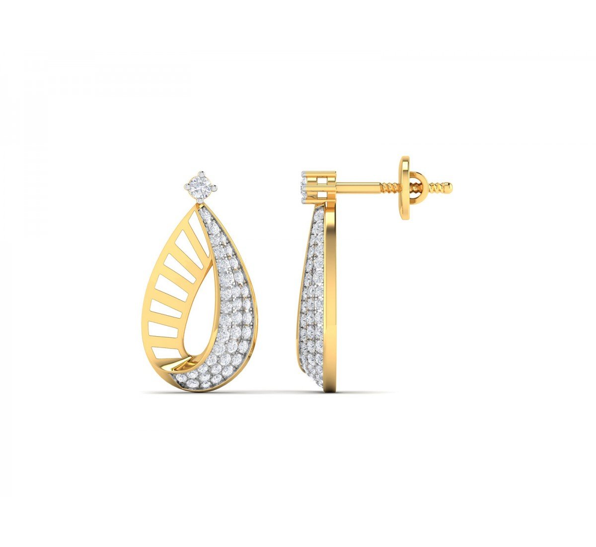 Subtle Diamond Earrings