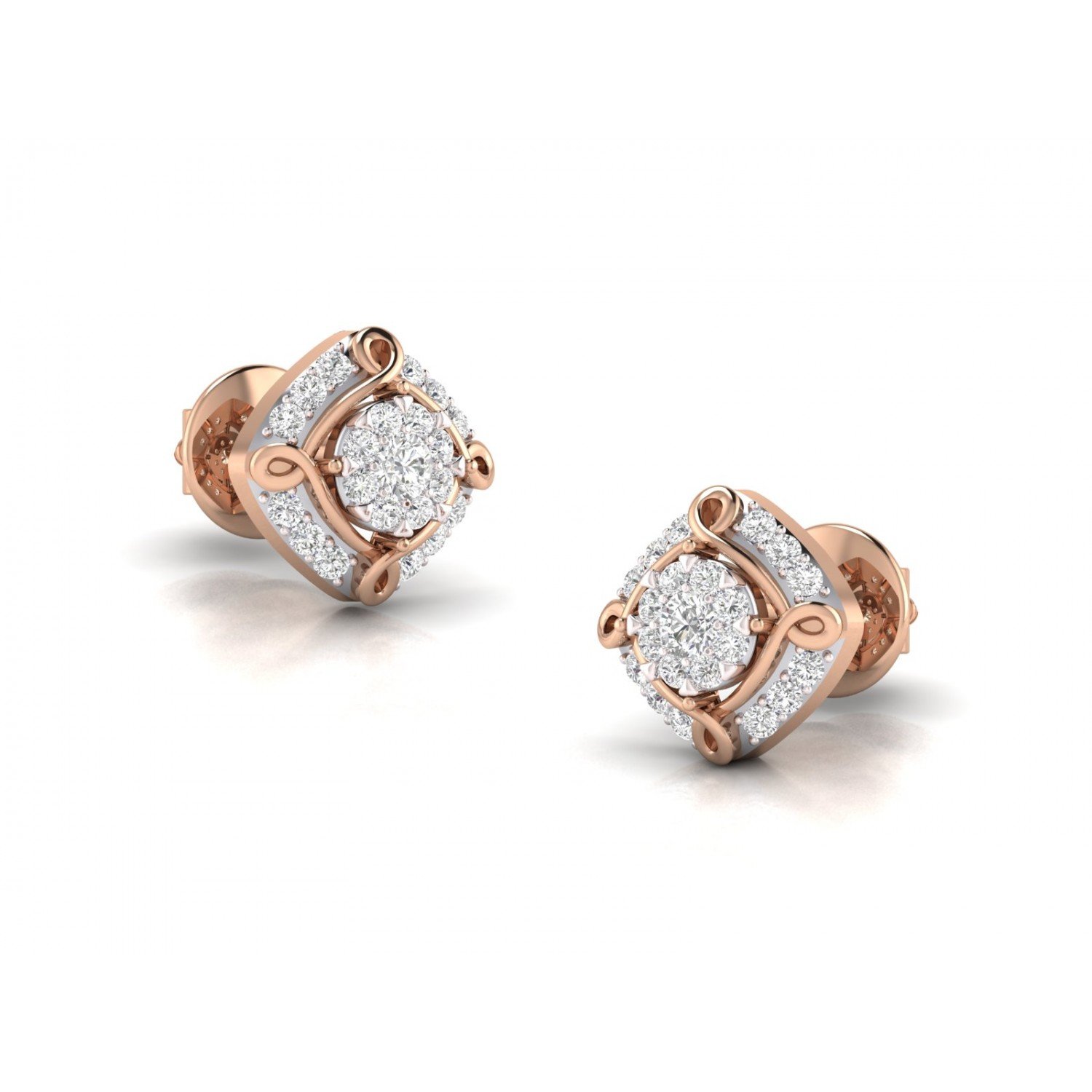 Pristine Diamond Earrings