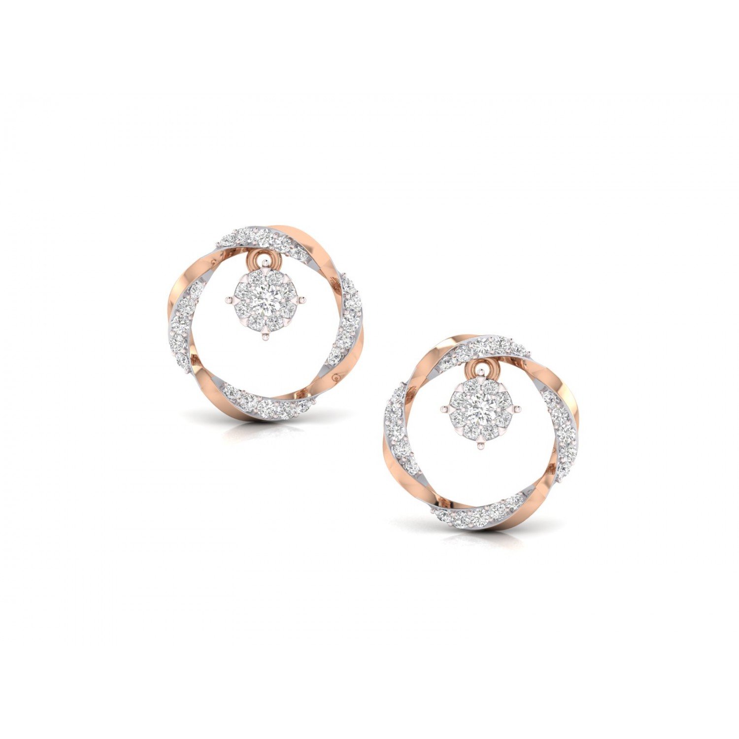 Eternity Diamond Earrings Eternity Diamond Earrings