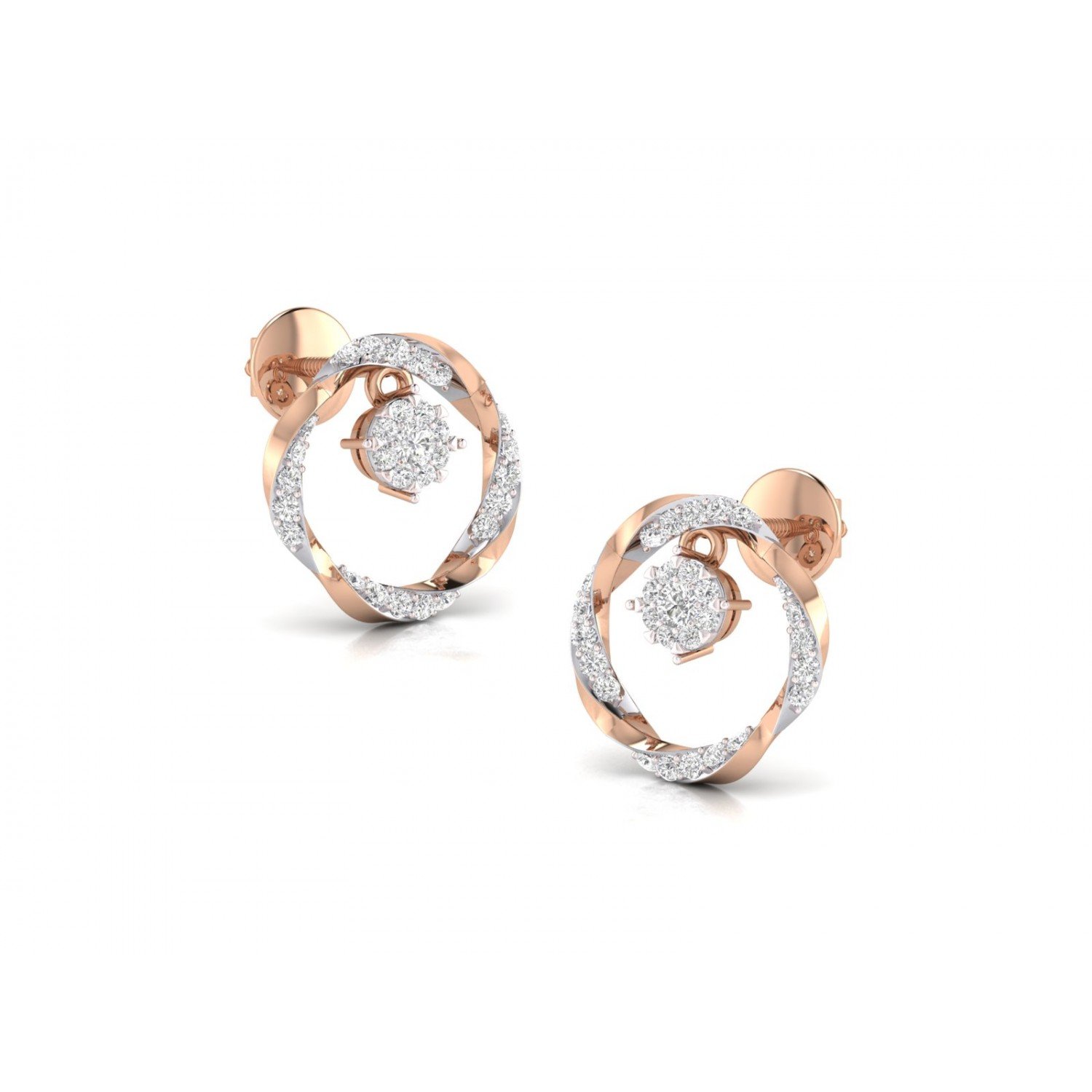 Eternity Diamond Earrings Eternity Diamond Earrings