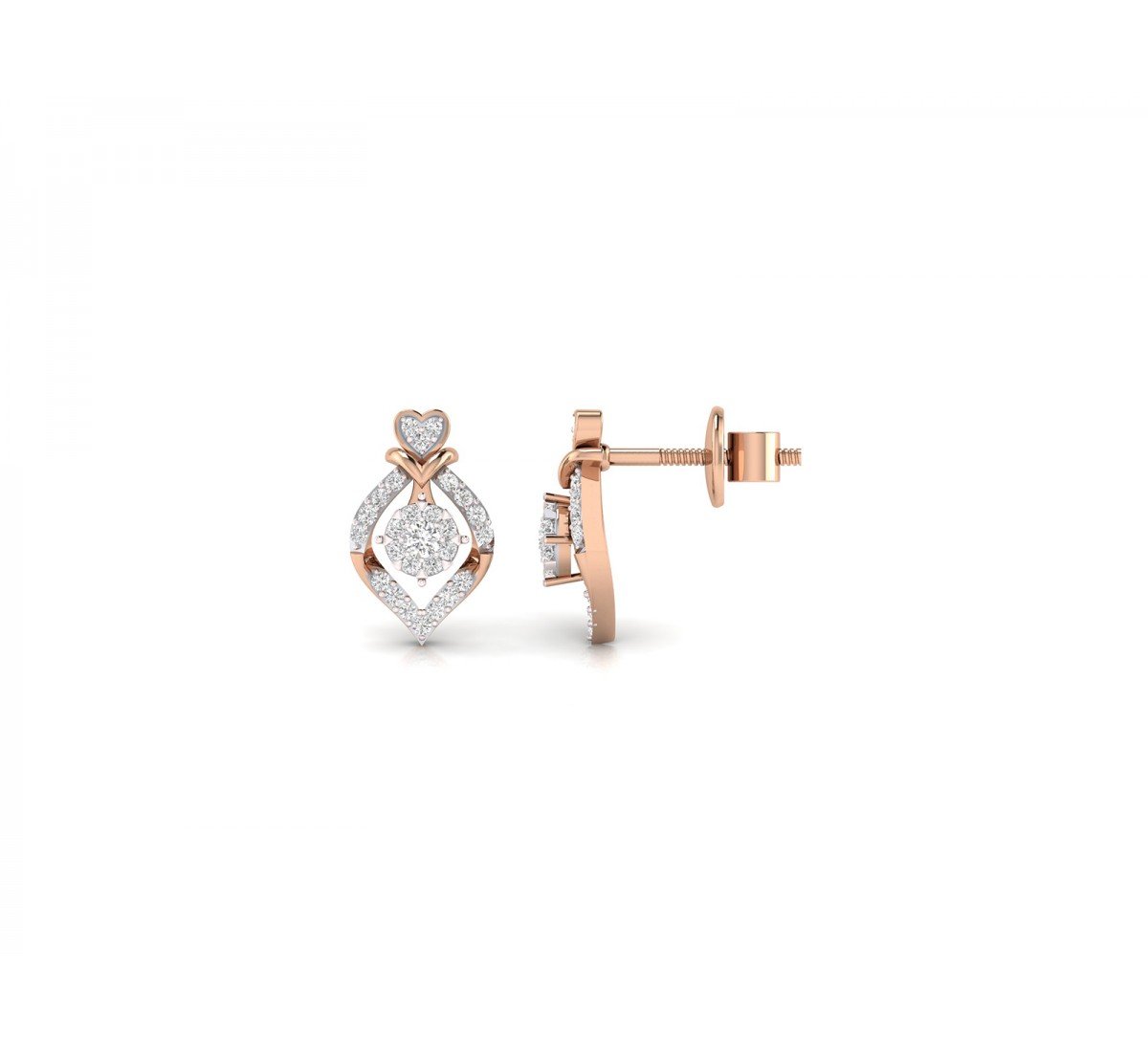Kettle Diamond Earrings