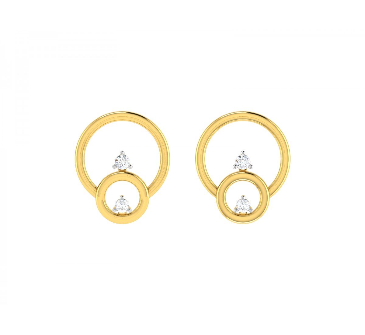 Quiver Diamond Earrings