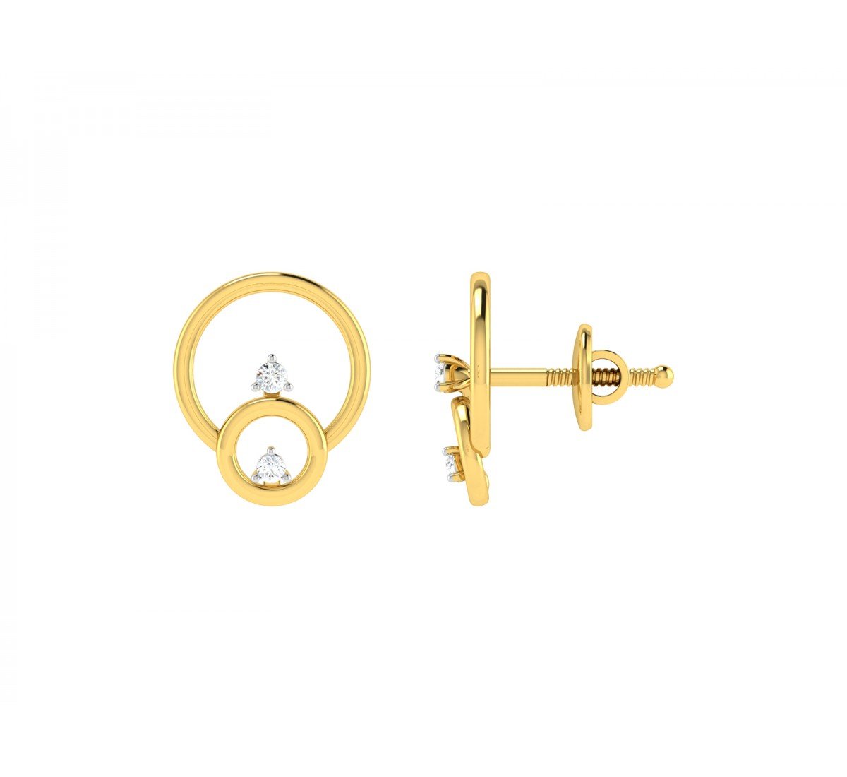 Quiver Diamond Earrings