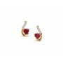 Palladium Diamond Earrings