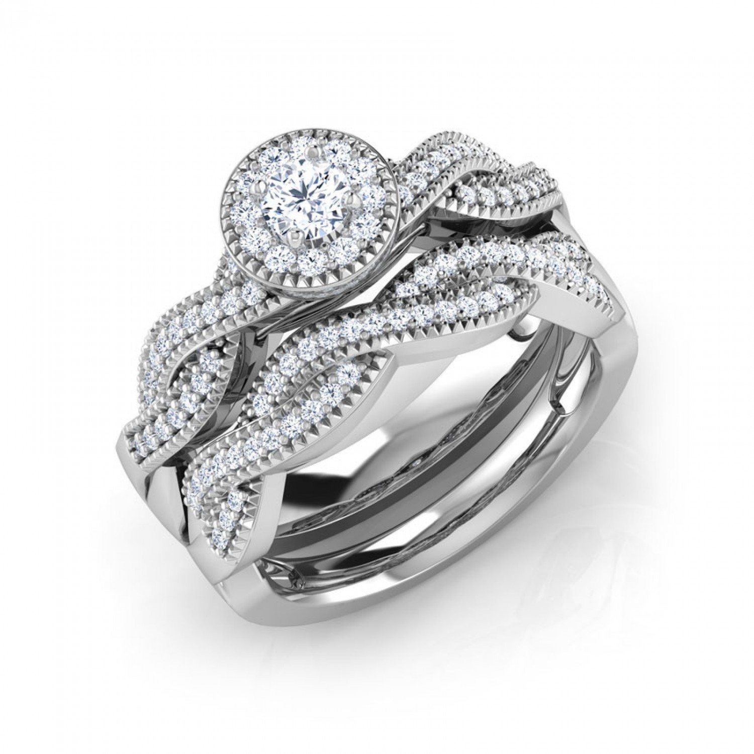 Shimmer Solitaire Diamond Ring Shimmer Solitaire Diamond Ring