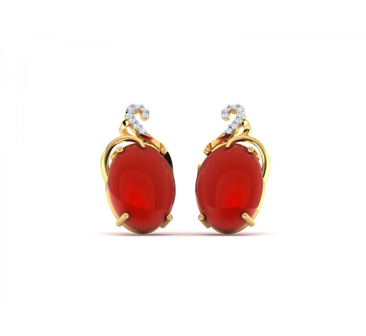 Piquant Diamond Earrings