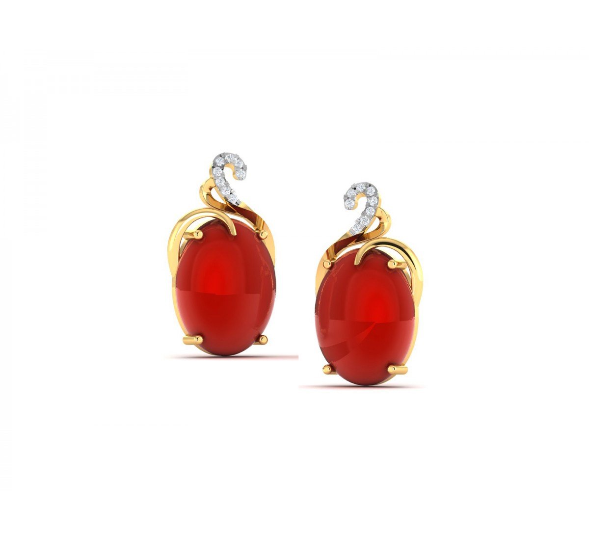 Piquant Diamond Earrings