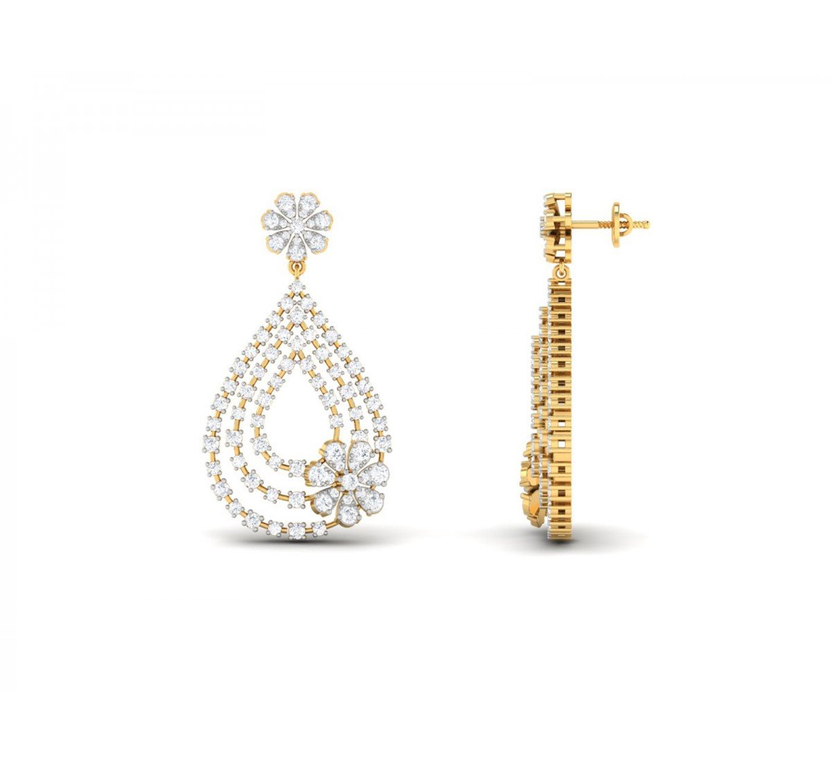 Alchemy Diamond Earrings