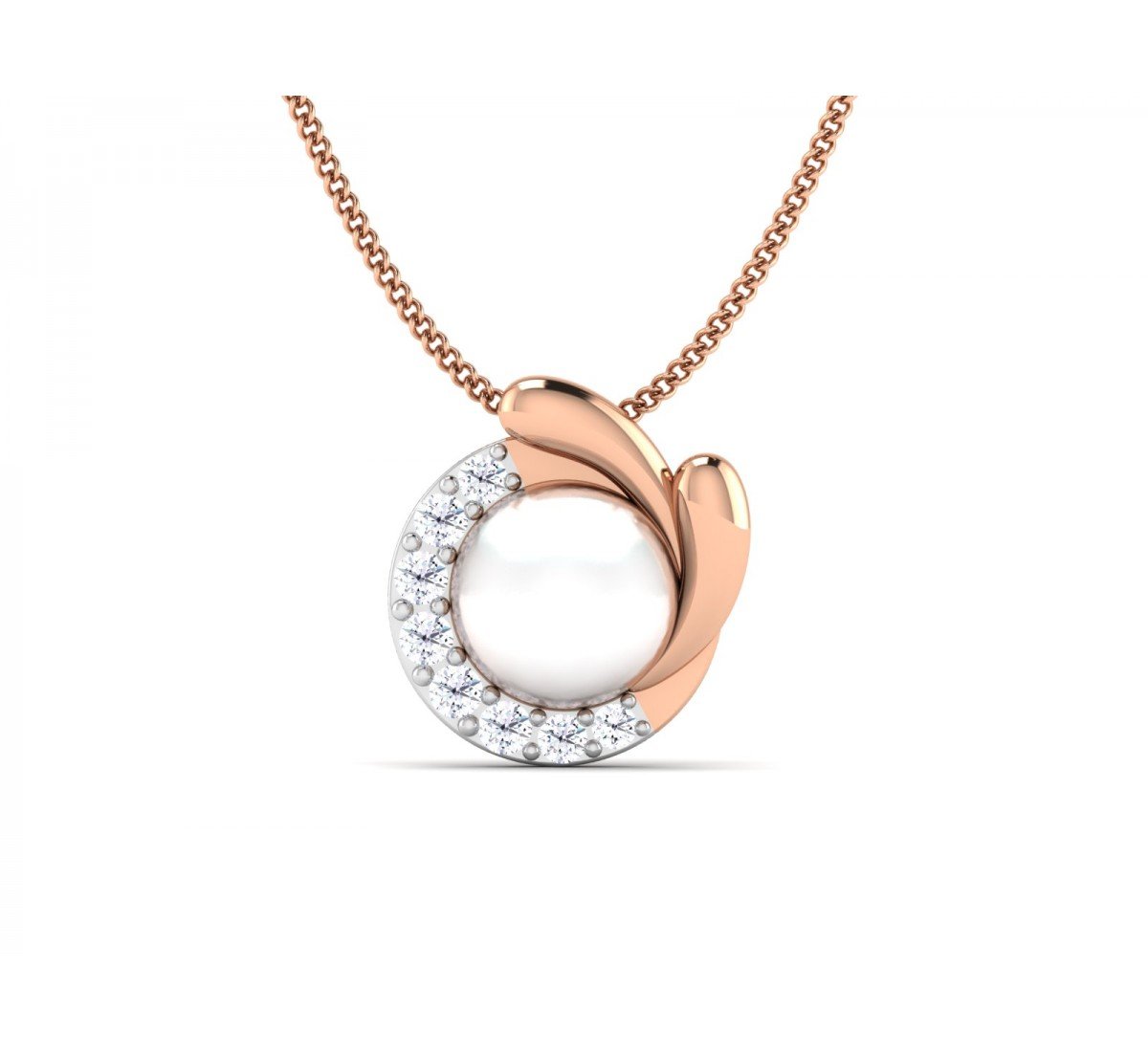 Kismetara Infinity Diamond Pendant